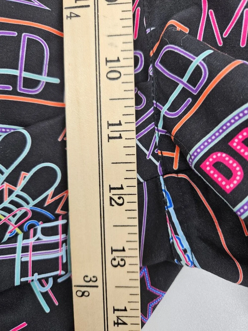 Ted Baker London Surpa Neon Sign Printed Swim Trunks Men's Size 3 US M Swimwear